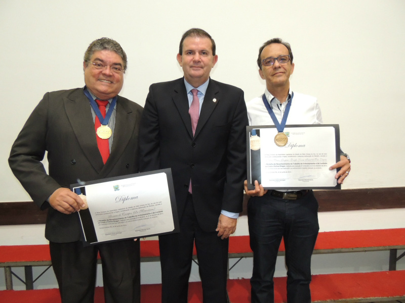 Romeu de Campos,Deputado Estadual Eduardo Rocha e Pastor Marcos Rogério