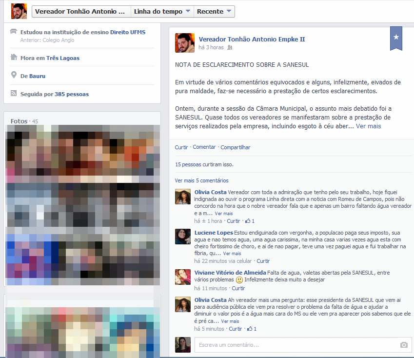 Foto: Reprodução/Facebook