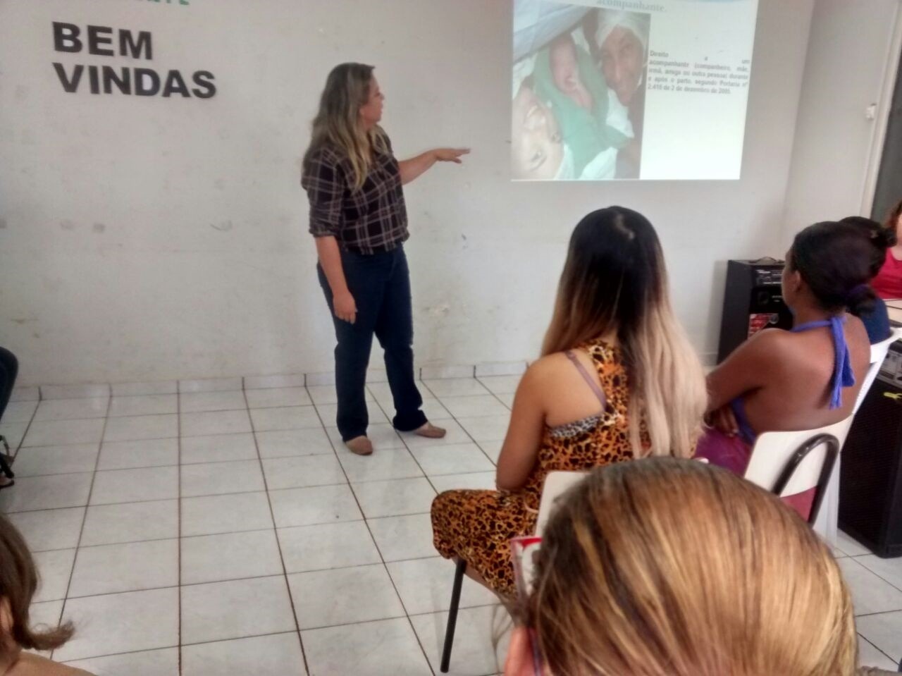 Reunião foi realizada no Cras - Assessoria de Comunicação