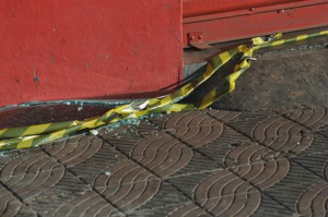 Cena do crime. Foto: Campo Grande News
