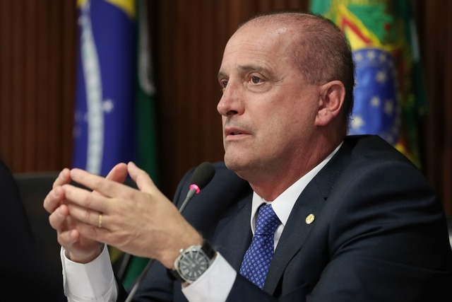 O Ministro da Casa Civil Onyx Lorenzoni — Foto: Marcos Corrêa/Presidência da República