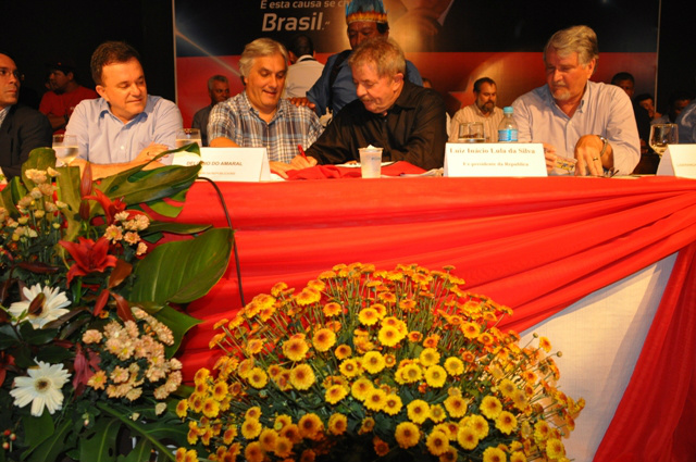 Vander Loubet, Delcidio do Amaral, Lula, Zeca do PT