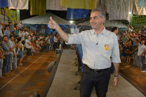 O candidato do PSDB, Reinaldo Azambuja, registrou o maior déficit nas arrecadações de campanha (Foto: Divulgação/Jéssica Barbosa)