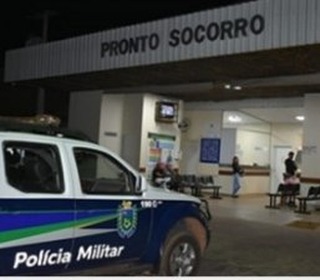 Os dois foram socorridos para o pronto socorro das cidade, mas não resistiram (Foto: Coxim Agora)