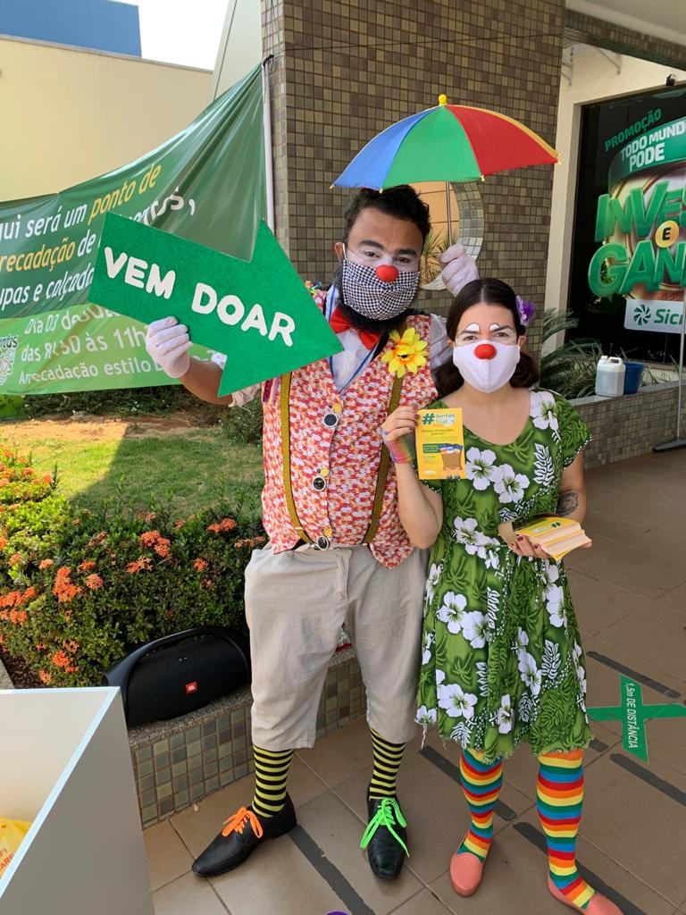 Os Doutores Mais Palhaços participam de todas as edições do evento. Foto: Divulgação.