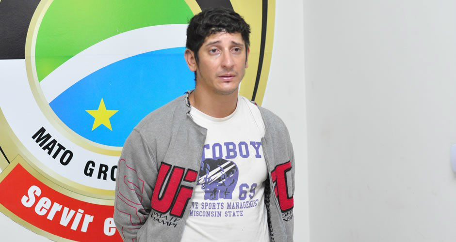 Acusado será encaminhado para a Derf, onde já existe um mandado de prisão contra ele 