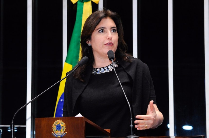 Senadora também lamentou os casos de violência recentes no Rio de Janeiro. (Foto: Senado)