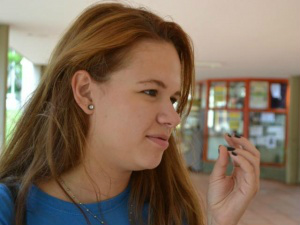 Victória Scheinson achou o recado preconceituoso.