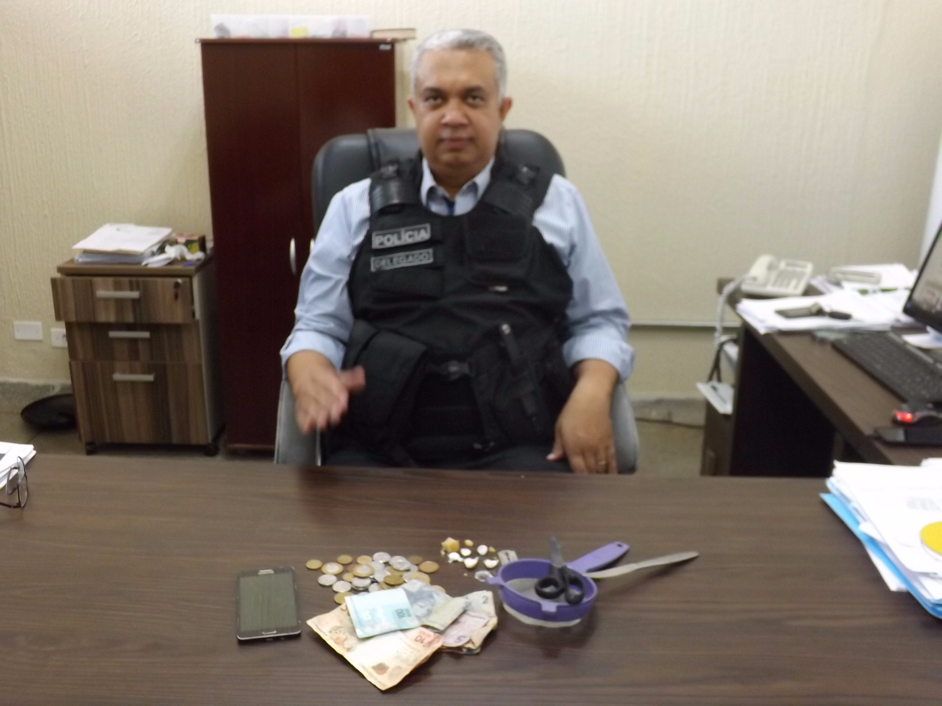 Delegado Titular da 1ª Delegacia de Polícia de Três Lagoas (Foto: Radio Caçula)