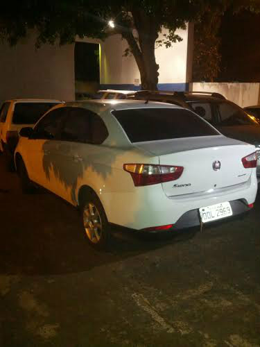 Veiculo recuperado em ação da policia. Foto: Correio do Estado