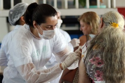 Em Três Lagoas quase 14 mil pessoas já foram vacinadas contra a Gripe Influenza A . Foto: Assessoria de Comunicação da Prefeitura de Três Lagoas
