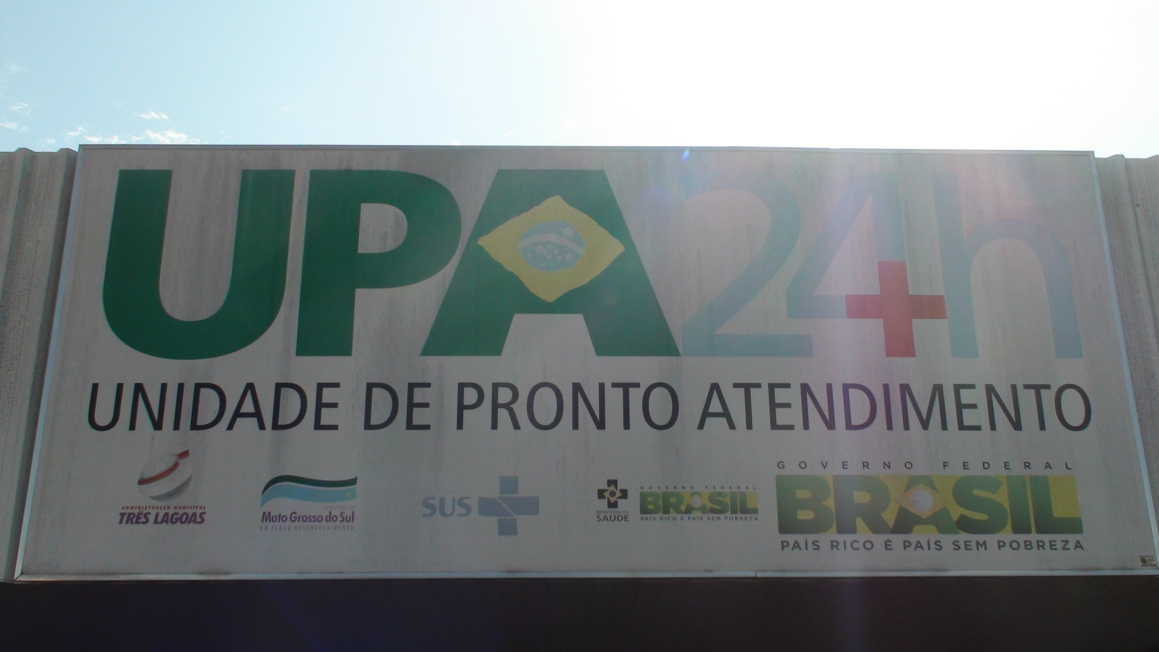 A primeira Unidade visitada foi a UPA (Imagem: Rádio Caçula)