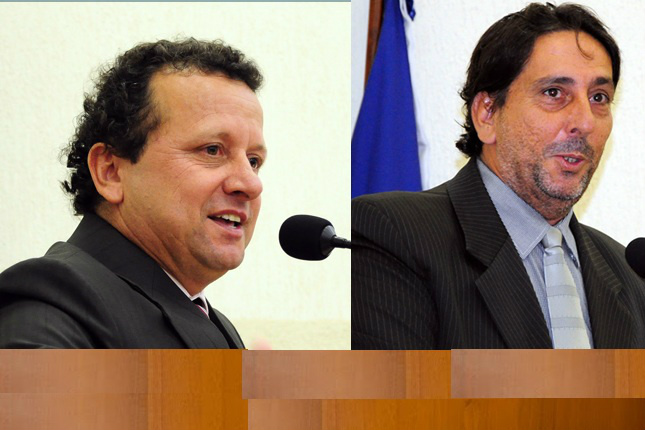 Vereadores Klebinh (PPS) e Nuna Viana (PMDB)Foto: Divulgação