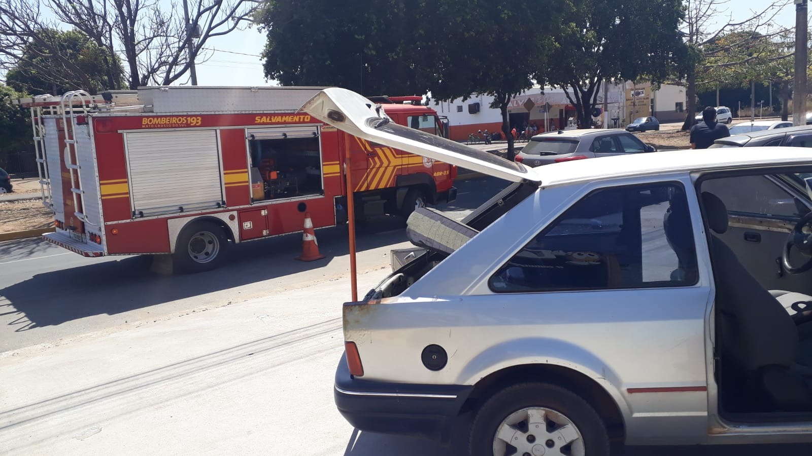 Foto: Corpo de Bombeiros.