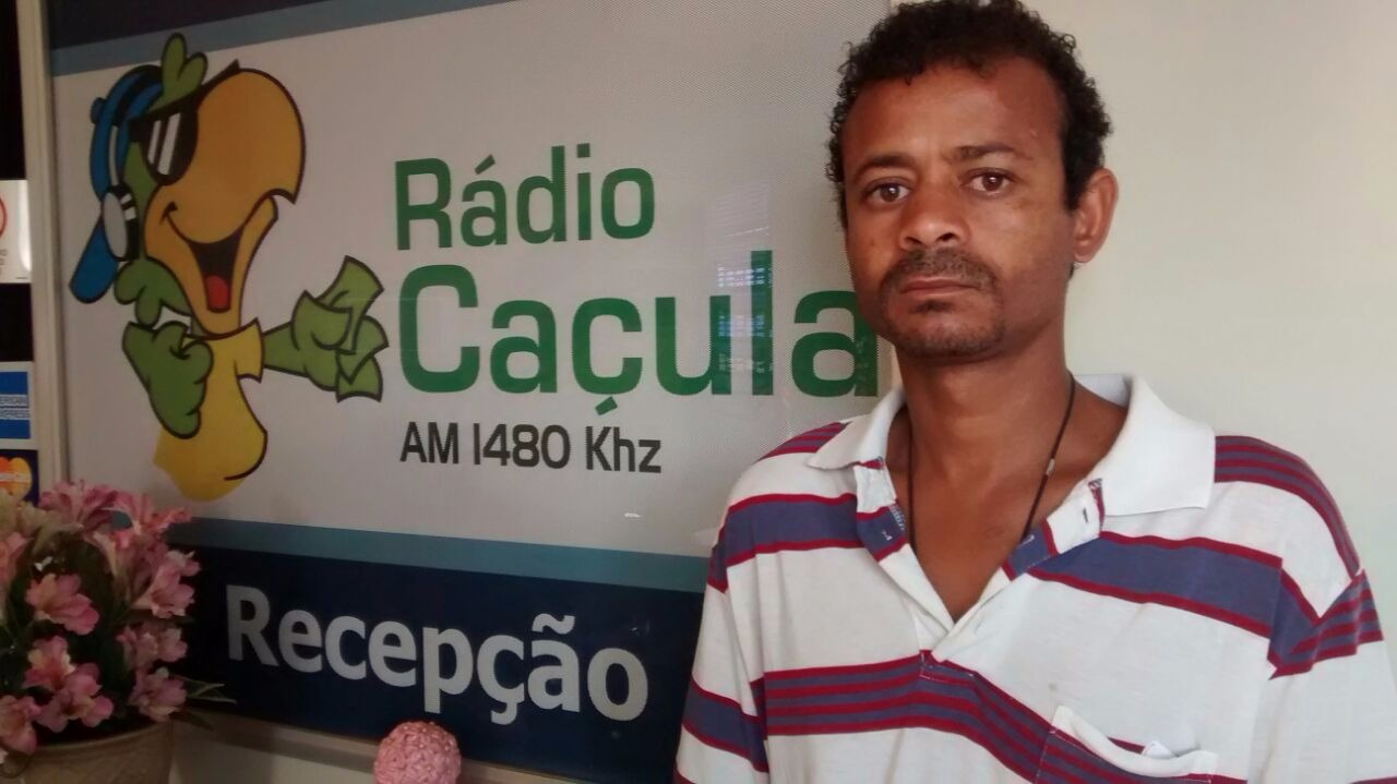 Anderson de Sousa Pereira. (Foto: Dayane Milani / Caçula FM)