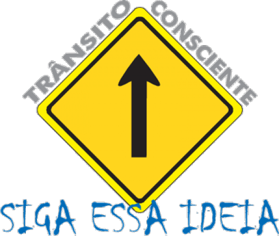 Imagem sobre consciência no trânsito. Ilustração.