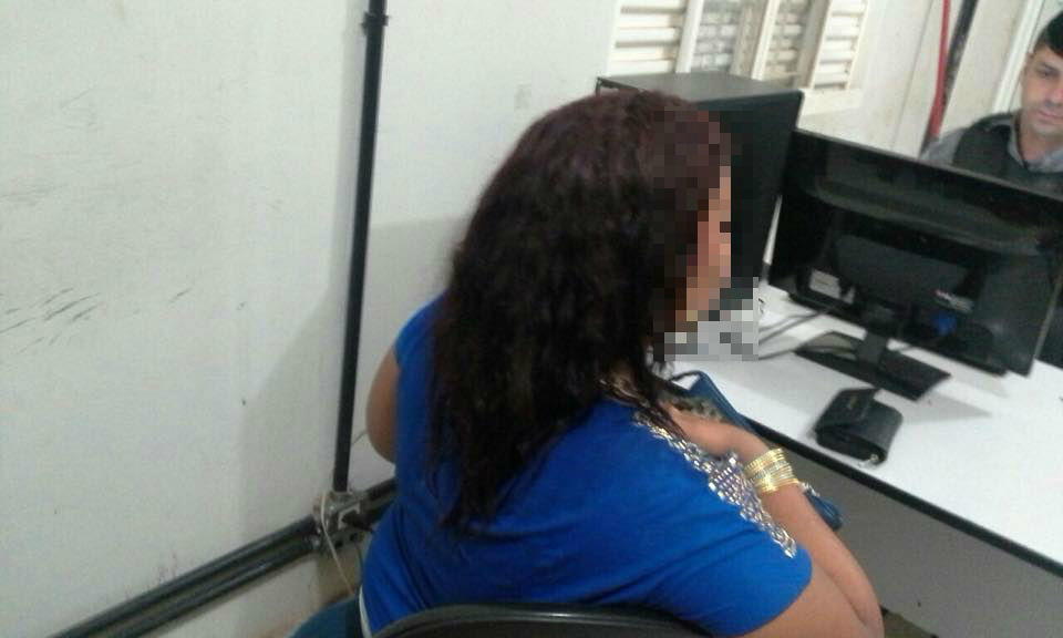 Vitima da agressão. Foto; Rádio Caçula
