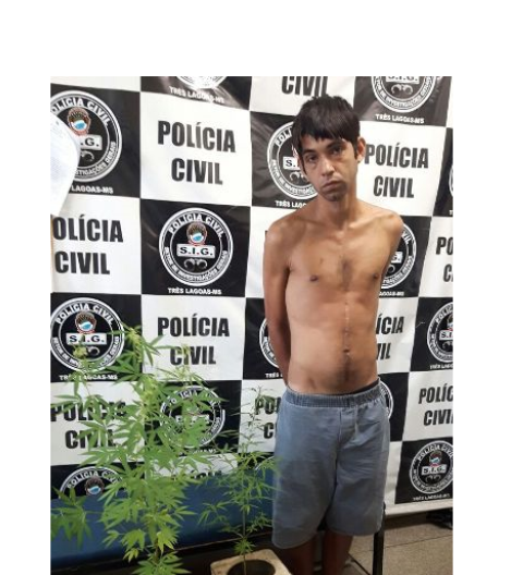 Gabriel  Henrique Amorim é acusado de ter participado de troca de tiros que matou criança de 2 anos em Campo Grande no ano de 2014. Foto: Rádio Caçula