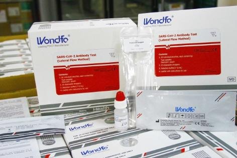 Testes rápidos da Covid-19 - Divulgação/SES