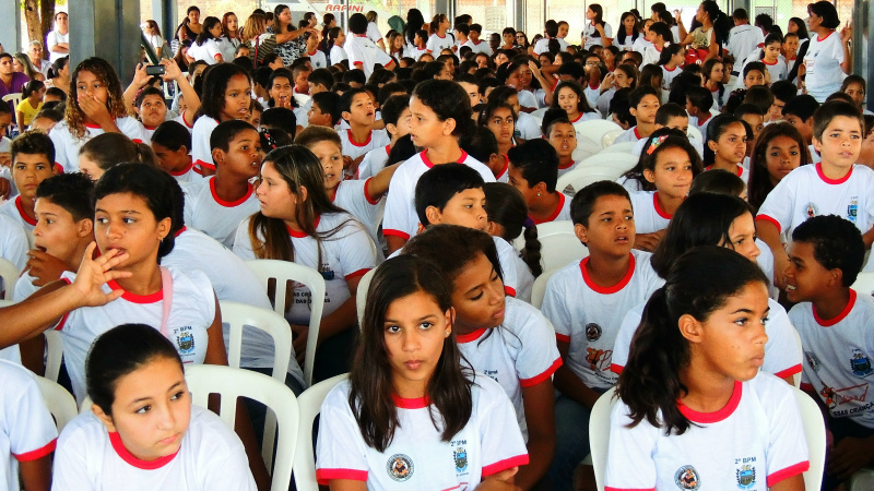 Alunos do Proerd