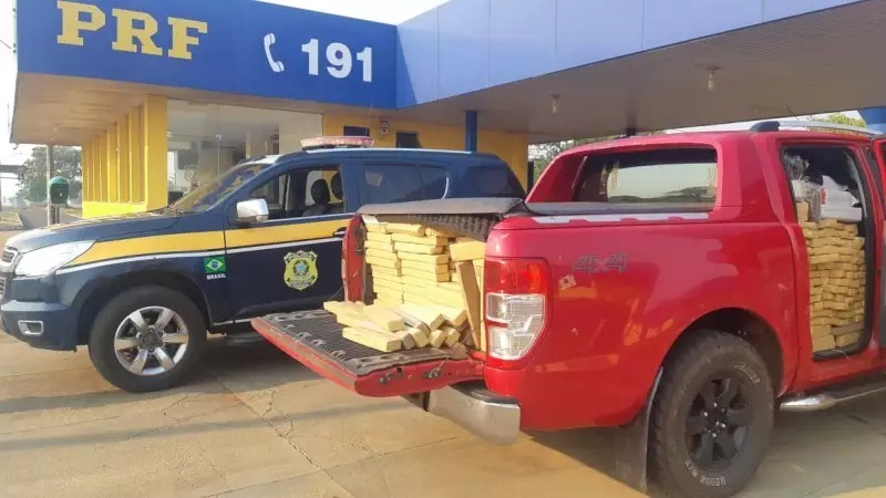 Veículos levavam carga avaliada em aproximadamente R$ 3 milhões. (Foto: Divulgação)