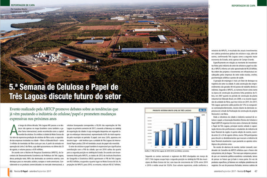 Reportagem de Capa da Revista O Papel. (Foto: Assessoria de Imprensa)
