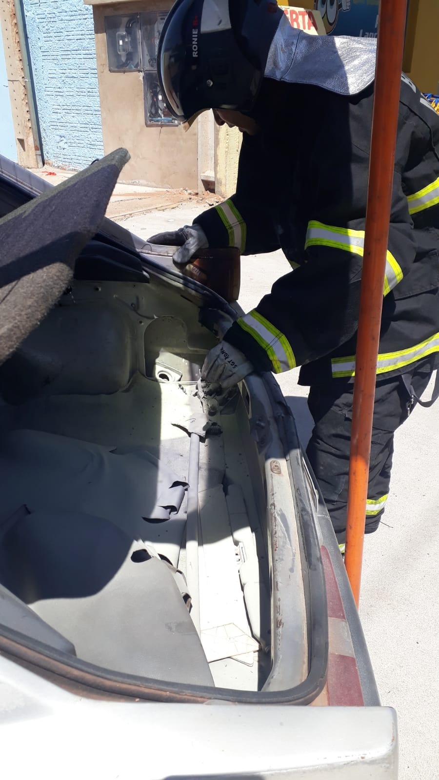 Foto: Corpo de Bombeiros..