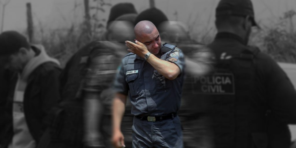 Número de policiais mortos com Covid-19 é mais que o dobro dos que foram assassinados