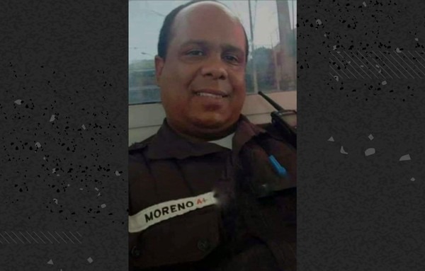 PM Diógenes Moreno morreu de Covid-19 no Rio de Janeiro — Foto: Reprodução