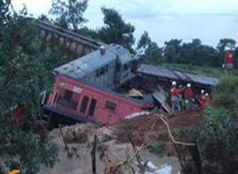 Acidente na região de Água Clara em que matou duas pessoas da empresa em 2008Foto: Arquivo RMT On Line