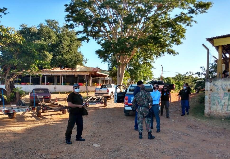 Ação de conscientização reuniu várias áreas do Poder Público e as Forças de Segurança neste domingo (10) em Três Lagoas. Foto: Prefeitura TL