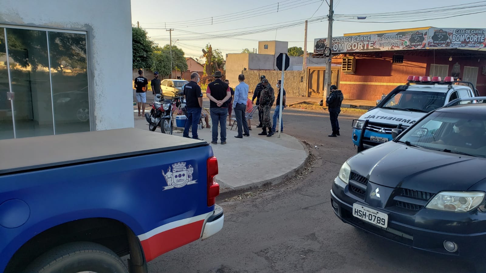 Ação de conscientização reuniu várias áreas do Poder Público e as Forças de Segurança neste domingo (10) em Três Lagoas. Foto: Prefeitura TL