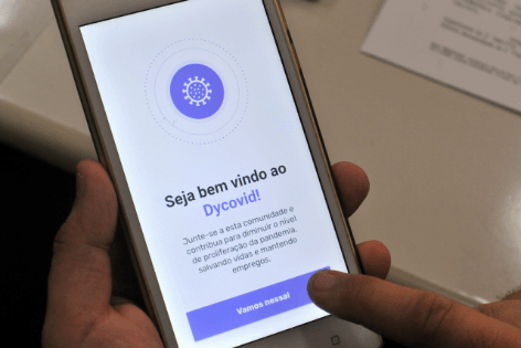 Aplicativo informa localização dos casos confirmados. Foto: Valdenir Rezende / Correio do Estado