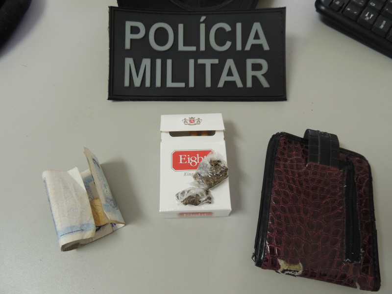 Segundo o jovem a maconha foi comprada na lagoa maior.Foto: Rádio Caçula