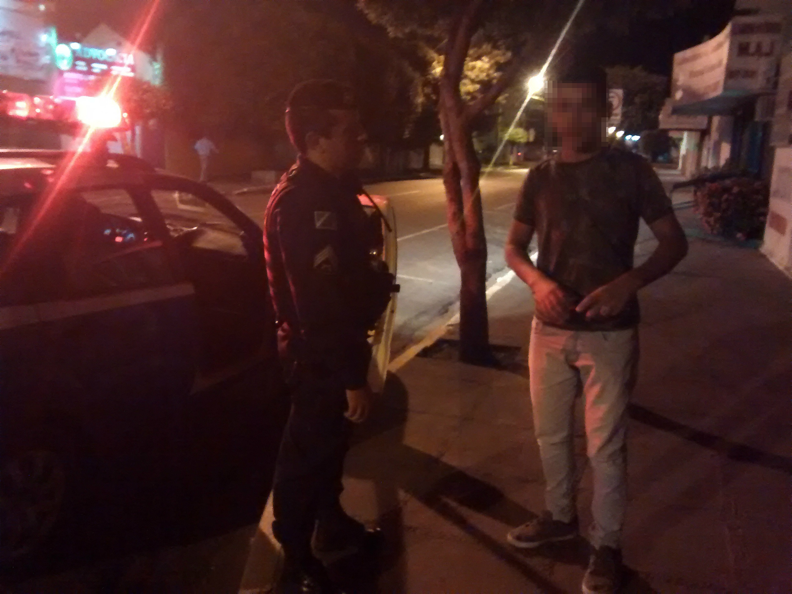 O adolescente caminhou por 20 metros quando ouvi uma pessoa chamar o seu nome, nesse momento foi surpreendido por dois assaltantes. Foto:Rádio Caçula