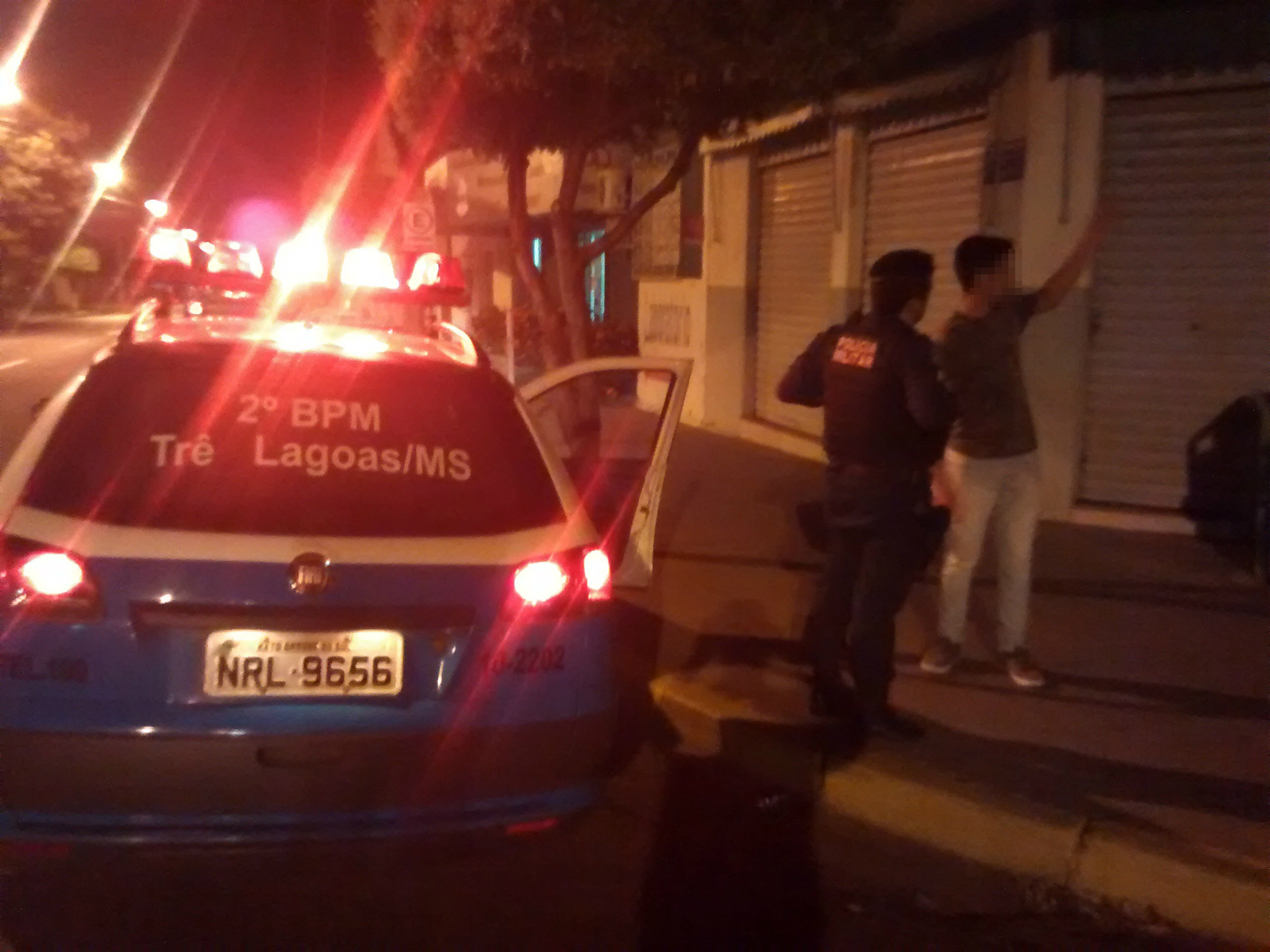 O assalto aconteceu na Rua Paranaíba cruzamento com a Rua Generoso Siqueira. Foto:Rádio Caçula