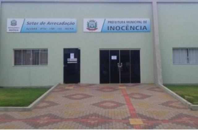 Prefeitura de Inocência também está com edital aberto (Foto: divulgação/assessoria)