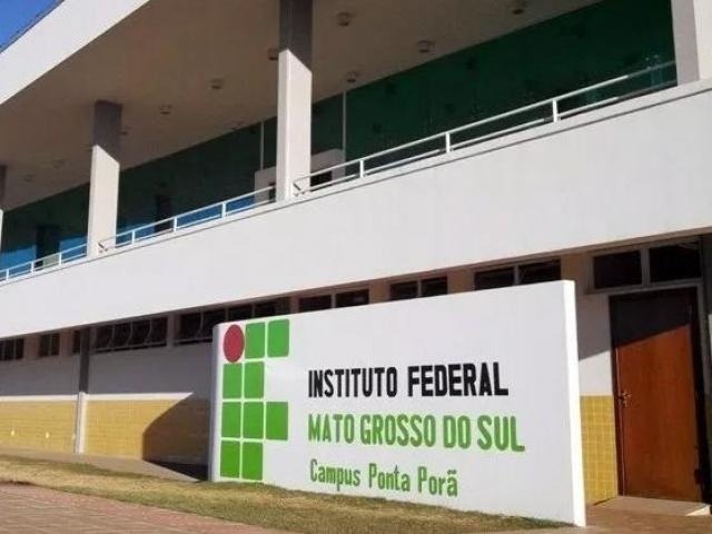 Fachada do Instituto Federal de Ponta Porã (Foto: divulgação/assessoria)