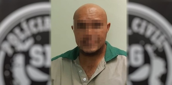 Condenado a 19 anos de prisão por tráfico de drogas é preso nesta terça (13). Foto: SIG.
