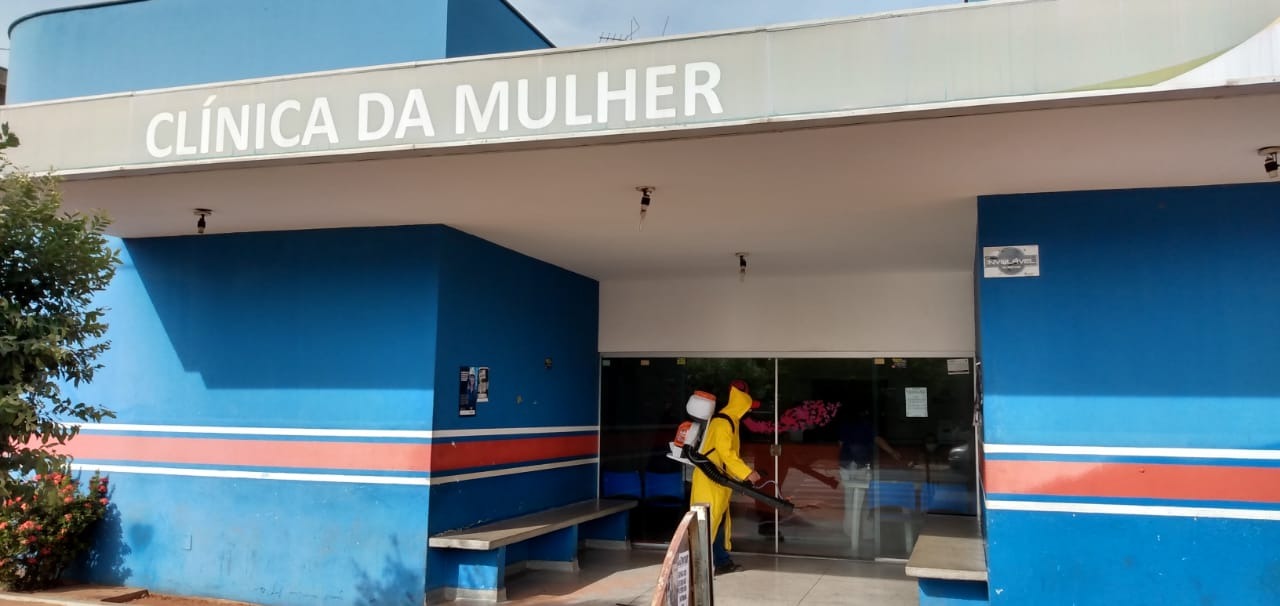 Diariamente as ações de sanitização estão sendo feitas nos locais públicos em Três Lagoas. Foto: Assessoria de Comunicação da Prefeitura de TL