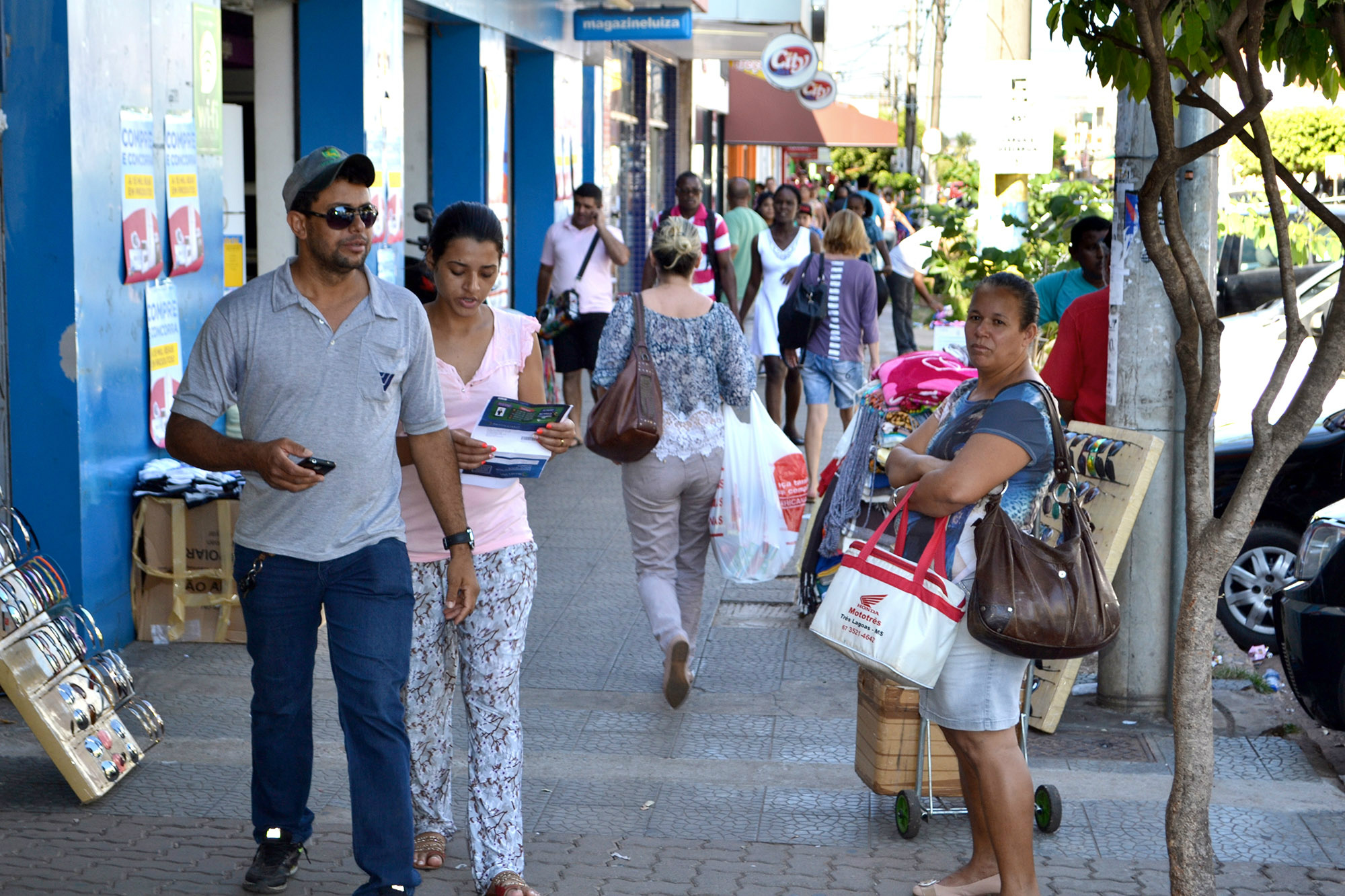 Legenda foto: Projeto Horizonte 2 aquece comércio de Três Lagoas com geração de emprego e renda