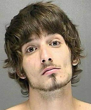 Justin Goodrich foi nocauteado por ex-boxeadoradurante a fuga após assalto(Foto: Divulgação/Volusia County Sheriff's Office)