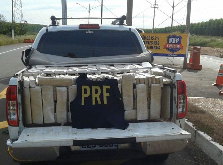 Após pesagem, a droga totalizou 1231,4 kg.