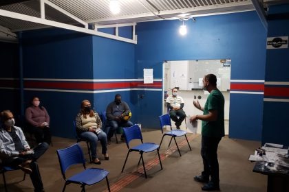 Covid-19: Prefeitura e representantes do Novo Oeste se reúnem para conscientização de prevenção. Foto: Ass. Comunicação da Prefeitura de Três Lagoas