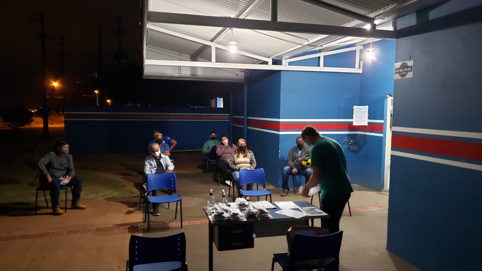 Covid-19: Prefeitura e representantes do Novo Oeste se reúnem para conscientização de prevenção. Foto: Ass. Comunicação da Prefeitura de Três Lagoas