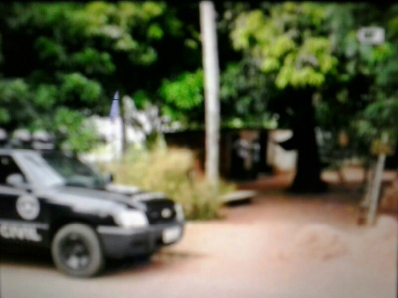 Foto tirada no local de uma das diligências 