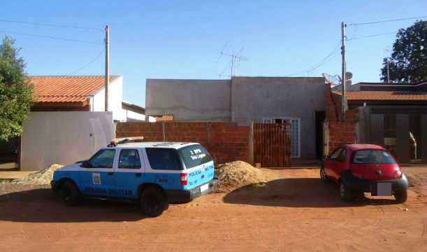 Residência localizada na Rua Dom Aquino no Bairro Jardim Carandá onde um idoso  cometeu suicídio.