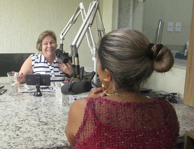 Toninha Campos e a mãe R.A. (40 anos)