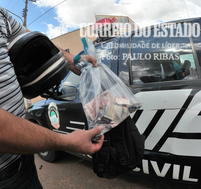 Foto: Paulo Ribas / Correio do EstadoTentativa de assalto que terminou com morte de criminoso ocorreu ontem