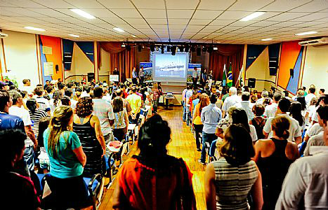 Seminário de projetos ambientais, em Três Lagoas (MS).Foto: Site Petrobras